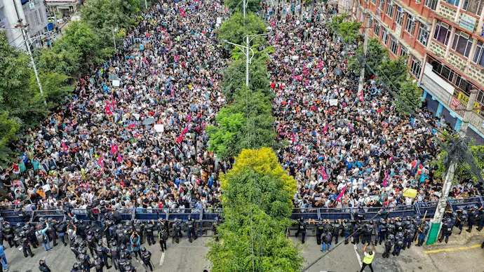 Placeholder for Nepal Protest