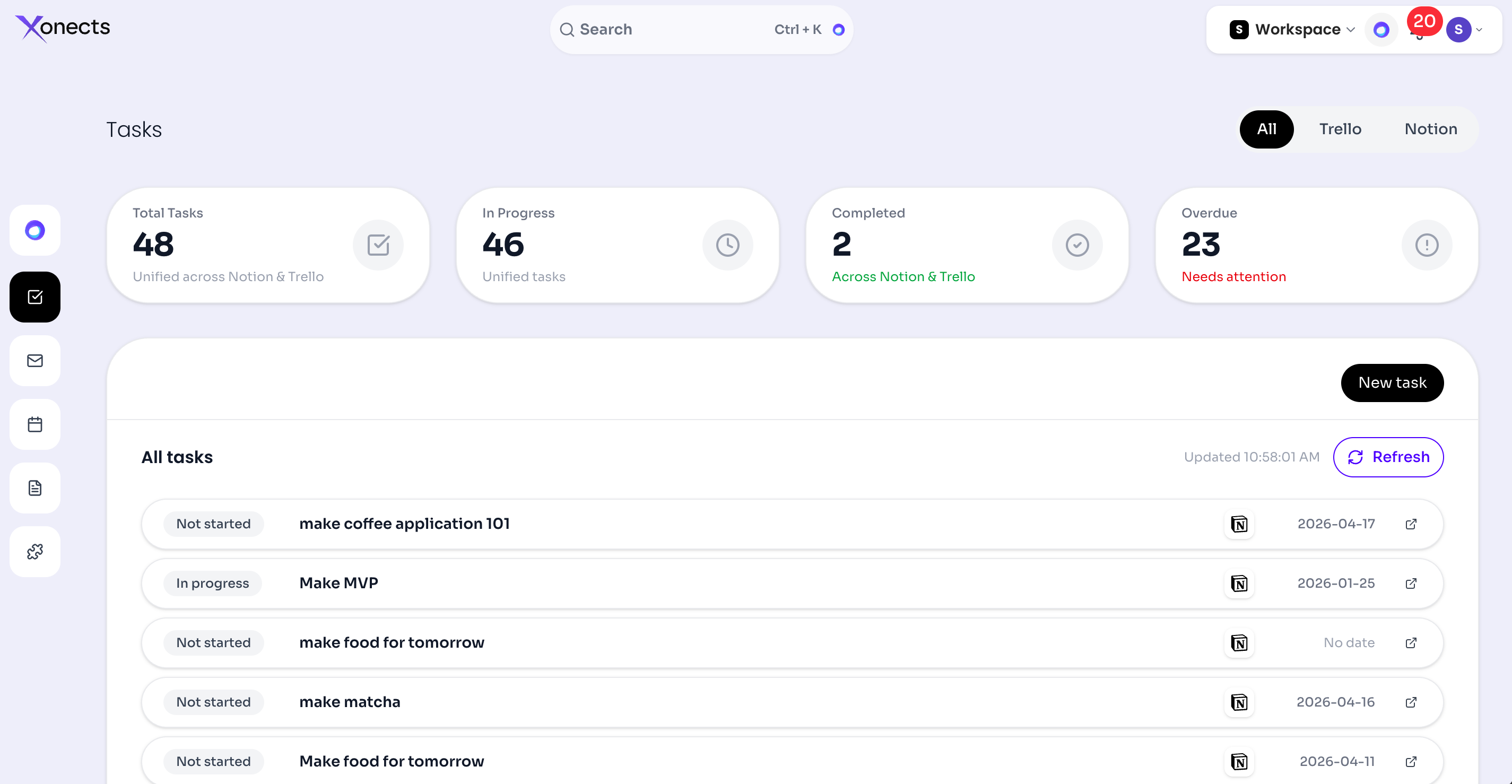 Smart Tasks